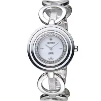 在飛比找Yahoo奇摩購物中心優惠-日本麗聲錶RHYTHM縷空輕巧手環錶(L1302S01)-3
