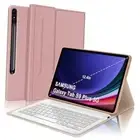 Spanish Ñ Keyboard Case for Samsung Galaxy Tab S9+ Plus/S8+/S7 FE/S7+ Plus