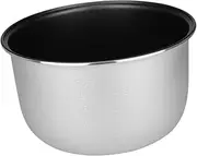 [GRADENEVE] Rice Cooker Liner Instant Pressure Cooker Cuckoo Rice Cooker Non- Stick Inner Rice Cooker Inside Instapot Accessory Rice Cooker Inner Pot Replace Ceramic Pot Alloy 3l