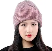 Winter Hat Beanie Hat Womens Winter Casual Striped Knitted Beanie Soft Ski Cap,Outdoor Warm Beanie Cap Hat Winter Cap