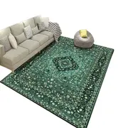 Bohemian Area Rug Washable Floor Protective Cushion Runner Non Slip Carpet for Home Decoration-L