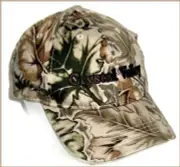 CAMOUFLAGE HAT Cap Headliner YOUNGAN Crystal Valley Minnesota BOW HUNTING Hunter