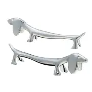 Stainless Steel Chopstick Rest Holder Stand Spoon Fork Pen Rack Flatware Kitchen