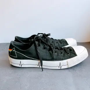 平常小姐┋2手┋ALL STAR【Converse】絕版 限量聯名 Pink Floyd 低筒帆布鞋 25.5cm