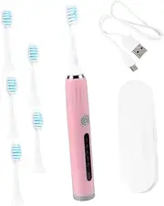 Baluue Electric Toothbrush Boys and Girls Soft-bristle Toothbrush Charging Brush for Family Use Electric Bristles