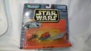 STAR WARS MICRO MACHINES VII SPEEDER BIKE SAIL BARGE STAR CRUISER 1997 NEW