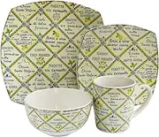 Waverly 16-Piece Piastrelle Dinnerware Set