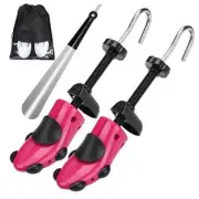 Shoe Stretcher Shoe Trees,Adjustable Length & Width S (for Women's 5.5-10)rose