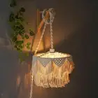 Macrame Lamp Shade Pendant Light Shade Replacement Bohemian