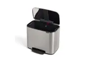 Bo Pedal Bin (Matt Steel FPP) - 36 Litre
