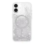 Case-Mate Waterfall MagSafe Phone Case Cover For Apple iPhone 16 Plus Silver
