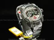 Invicta 47mm VOODOO EYE POKER Speedway Chrono Antique Gunmatel SS Bracelet Watch