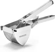 Stainless Steel Potato Ricer, 14 Oz Metal Masher for Smooth Mashed Potatoes