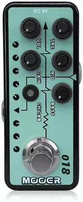 New Mooer Micro Preamp 018 Preamp Guitar Effector From Japan
