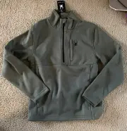 NWT Spyder Men's Half-Zip Outbound Waffle Knit Sweater Jacket NEW Size Small