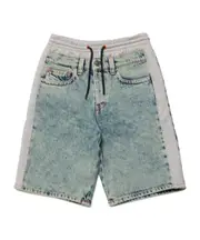 Diesel Kids D-Byxo-Sh-J Panelled Shorts 8Y,16Y,14Y,12Y,10Y Gray