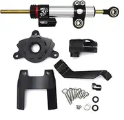 Steering Stabilizer For K┐awasaki z 1000 2016-2019 damping bracket Motorcycle Adjustable Steering Stabilize Damper Mount Support(B)