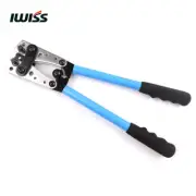 IWISS HX-50B 6-50mm² Wire Terminal Cable Lug Crimper Cu/Al Terminal Ratchet