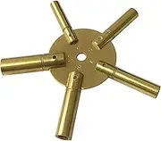 BRASS CLOCK SPIDER KEY WINDING KEYS 2-10 NEW TOOL by Jewellers Tools