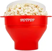 The Orginal Silicone Popcorn Maker - Microwave Popcorn Popper with Handles - Co