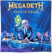 Tapestry Rust poster in Peace BANNER HUGE 4X4 Ft Fabric Poster flag Tapestry album art