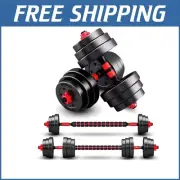 Ergonomic Adjustable Dumbbells Set of 2 with 3 Modes - Perfect for Home Workouts