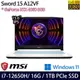 MSI Sword 15 A12VF-1619TW(i7-12650H/16G/1TB/RTX4060 8G/15.6/W11)