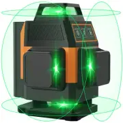 Laser Level, 16 Lines Green Laser Level Self Leveling Tool, 150ft Mini Laser ...