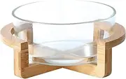 Salad Serving Bowl Food Bowl Round Container Multi Purpose Cake Bowl Serving Bowl Dessert Bowl for Vegetables Popcorn Snacks, Large (Small)