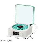 The Wavbk Vinyl Player, 2024 New Bluetooth Vinyl Record Player Waves, Four-Modes
