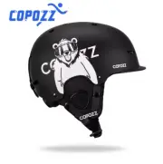 COPOZZ Ski Helmet Cartoons Half-covered Anti-impact Safety Helmet Cycling