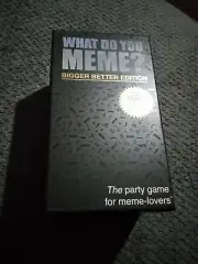 What Do You Meme? Bigger Better Edition ( Party Game ) BRAND NEW SEXY EASEL