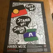 2022 NAIDOC WEEK Poster Aboriginal Torres Strait 59x42cm (A2 size) NEW
