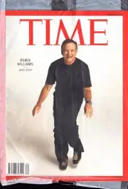Robin Williams 1951-2014 Time Magazine 2014 NO LABEL !!