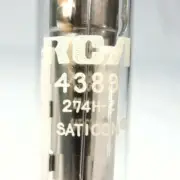 Camera Tube RCA SATICON 4389 Electro Optical Device NOS