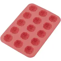在飛比找蝦皮購物優惠-貝印 KAI矽膠耐熱玫瑰花型蛋糕模/布丁模/冰塊模/馬芬模 