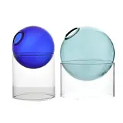 Tabletop Glass Ball Vase Flower Planter Pot Terrarium Container Home Decoration