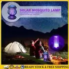 Bug Zapper Solar Powered Portable Outdoor Mosquito Killer Fly Trap Lantern *AU