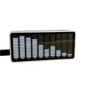 Sound Control & Wired Input Music Spectrum Rhythm Display Audio Level VU Meter