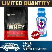 OPTIMUM NUTRITION 100% WHEY COOKIES & CRM 10LB 4.5kg GOLD STANDARD 10lbs WPI WPC