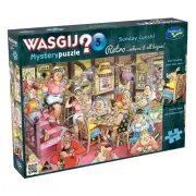 Wasgij Retro Mystery #5 Sunday Lunch XL Jigsaw Puzzle, 500pc - Holdson