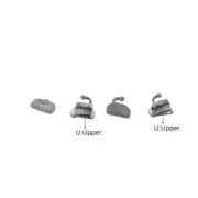 100Kit Dental Orthodontic Buccal Tube Non-convertible Roth 022 1st Molar Bracket