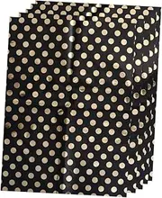 PLAFOPE Dots Wrapping Paper 5 Sheets 50x70cm for Wedding Birthday Baby Shower Elegant Wrapping DIY Crafts