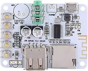 Marhynchus Audio Wireless USB TF FM MP3 Decoder WMA WAV FLAC Player with Remote Control for Car Use Plastic (#2)