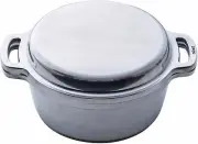 HALMUSUI KING Waterless Pot R 24 9.4in 1 Pot 8 Functions Made in Japan 600034