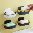 Soap Rack Punch-free Storage Drawer Type Soap Dish Damp-proof