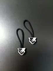 Wolf Tooth Zipper Pulls Pair