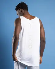 [Lucid] Lucid Men's Assimilate Tank Top Top in White Size Small S White