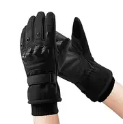 [Lmyit] Windproof Gloves for Biking | Outdoor Screen Touch Motorcycle Gloves - Multifunctional Running Mittens, Cold Weather Mittens for Sports
