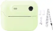 Instant Print Camera for Kids, 1080P HD Video & 48MP Photo 6X Zoom Instant Camera for Kids with Print Paper, Kids Camera Instant Print, Digital Camera for Girls and Boys (Green)